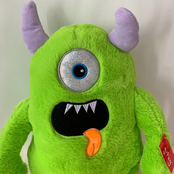 GITZY OGRE GREEN MONSTER STUFFED ANIMAL 24" NEW WITH TAG - Picture 2 of 10